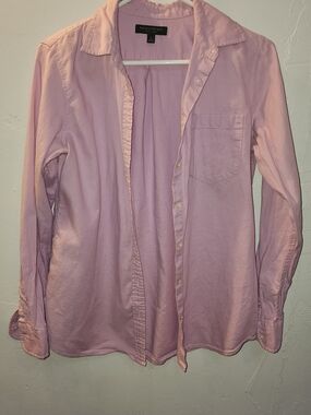 Banana Republic Dillon Shirt In Lilac -- Women's Button-Down Shirt